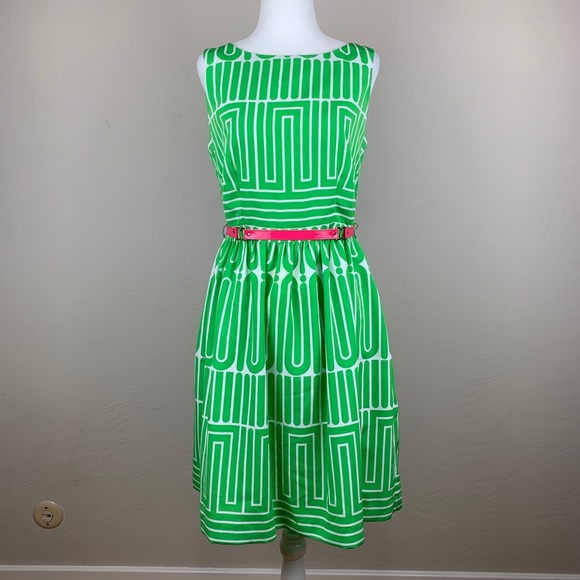 Trina Turk Dresses | Trina Turk B52 Kelly Green Retro Dress | Poshmark